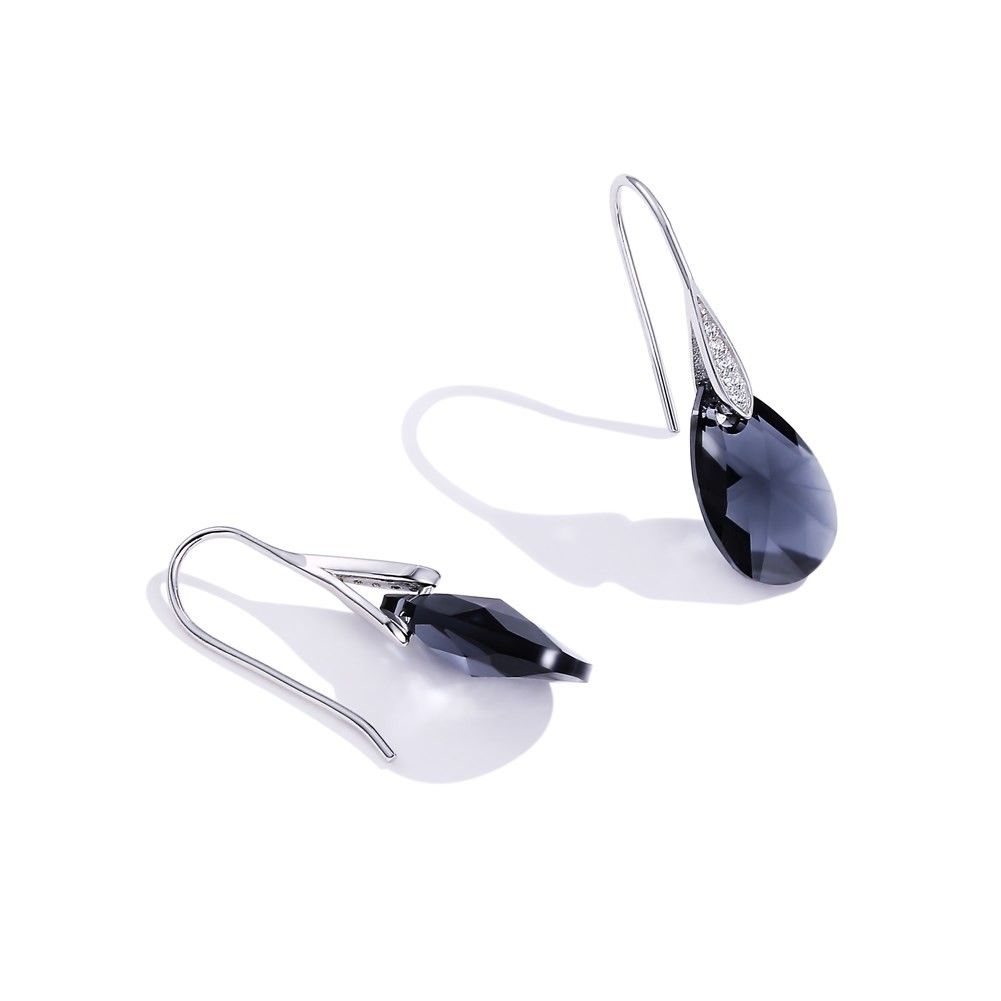 Long Hook Sterling Silver Jewelry Earrings