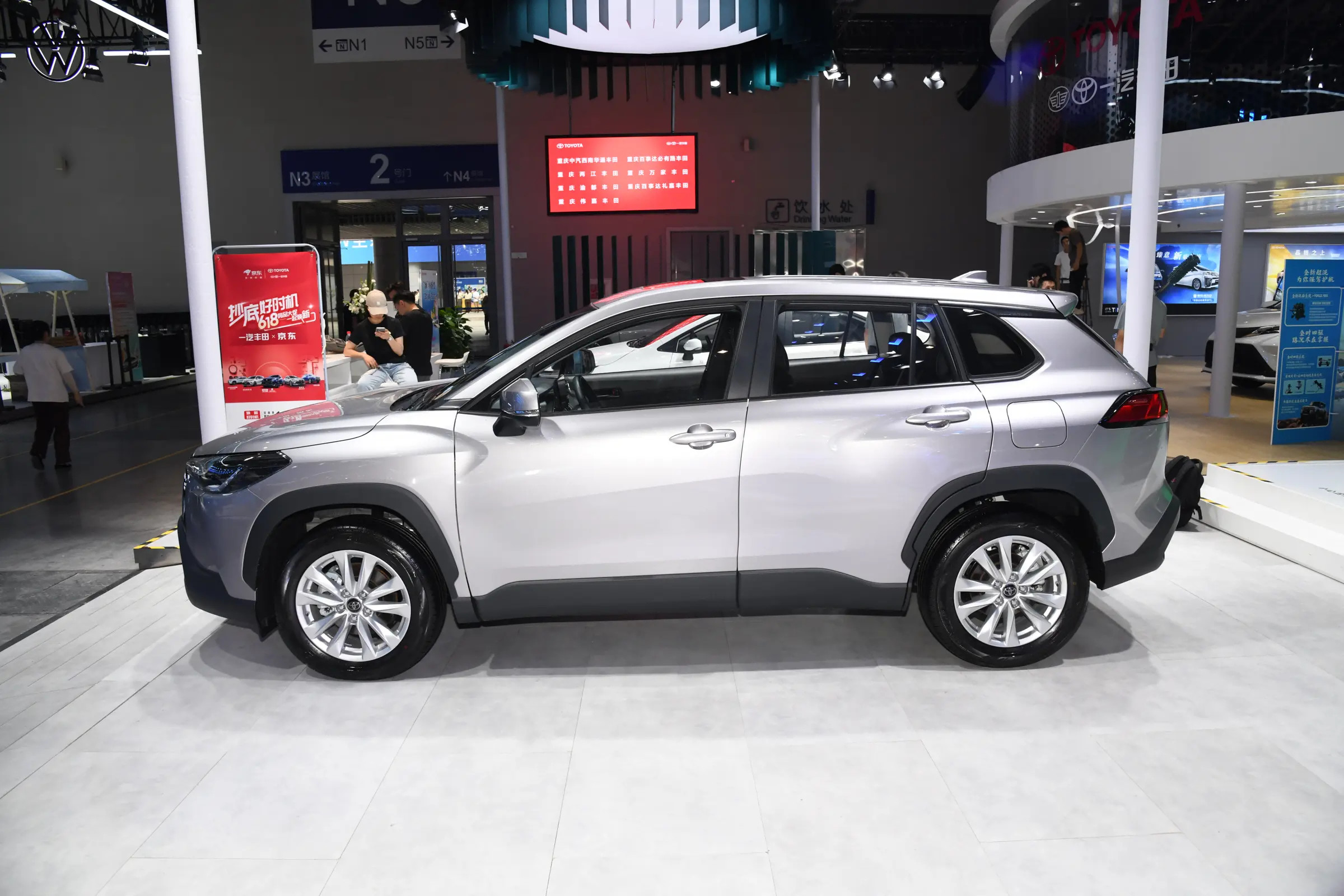 190Nm Torque Toyota Petrol Car Gasoline Toyota Corolla SUV 6 Speed Manual Transmission
