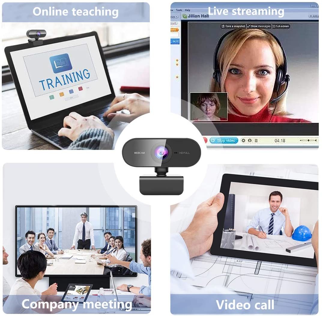 USB Free Desktop 5V HD USB Webcam 2160P Video Conference Streaming