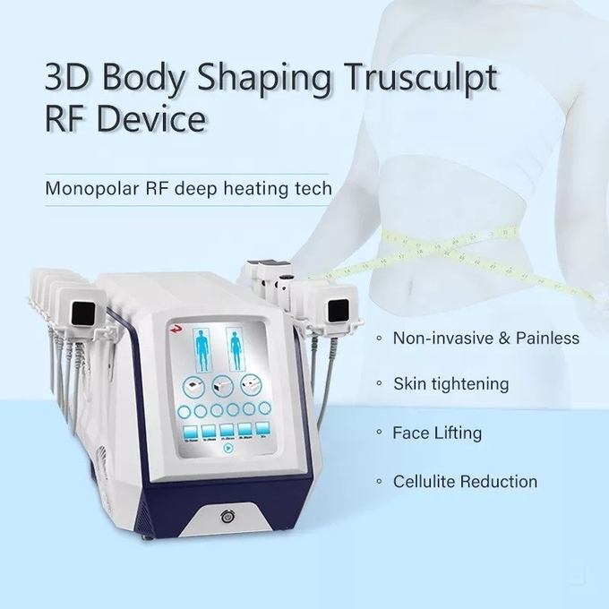 Portable Trusculpt Rf Beauty Machine 10 In 1 Skin Rejuvenation