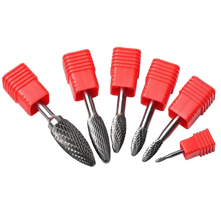 Cutting Tungsten Carbide Rotary File Solid Carbide Burr Set Grinding Metal Cutters