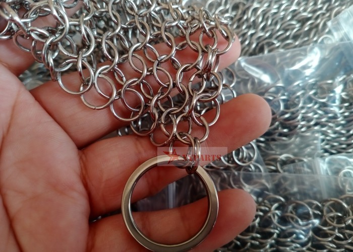 40 Cm Chainmail Baking Mesh Food Cover Stainless Steel