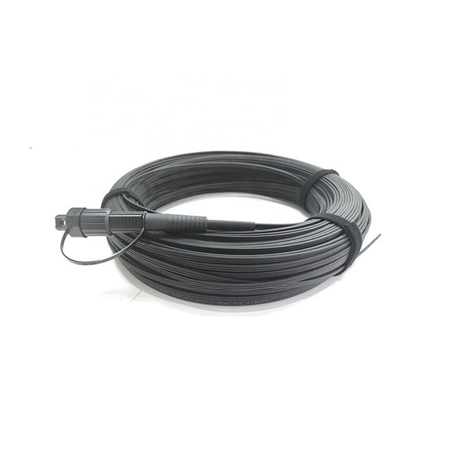 FTTA Fiber Optic Outdoor Mini SC APC Pre Connectorized Fiber Optic Drop Cable