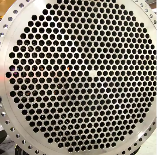  Custom Large-Diameter Stainless Steel SS 304 / 304L Tube Sheets, Flanges &amp; Heat Exchangers Manufactures