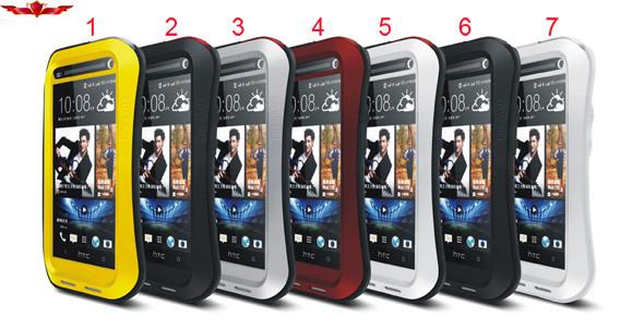 New Aluminum Dirtproof/Shockproof/Waterproof Case For HTC NEW ONE Multi Color
