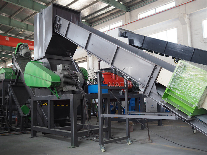 300KG/H waste plastic bags washing plant recycling line