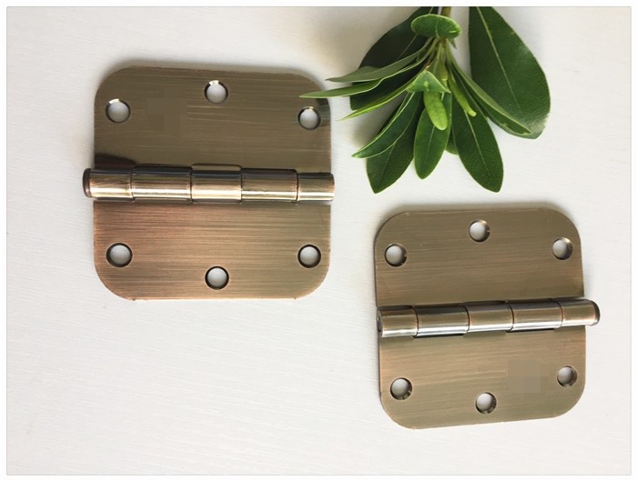 Ac Ab Type 4 Inch Security Door Hinges , External Door Hinges Lift Off Loose Pin