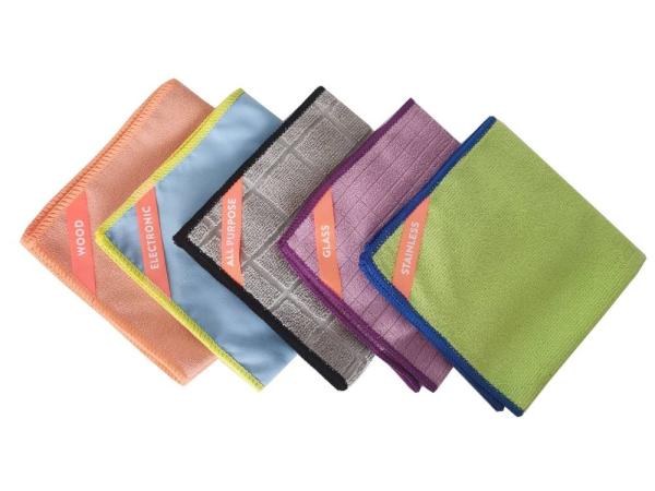 Microfiber Cleaning Cloth Set Household Cleaning Dusting Bathroom Kitchen Cars
