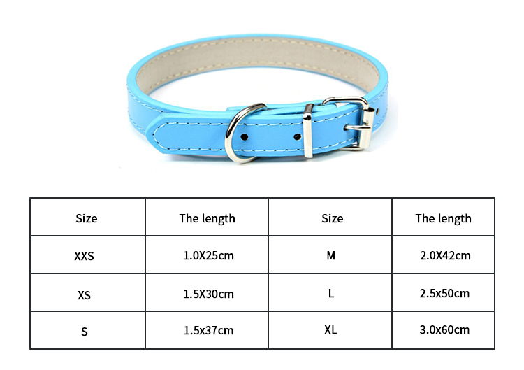 Eco-Friendly Dog Collar Smart Pet Collar Adjustable Made Vegan Leather dog