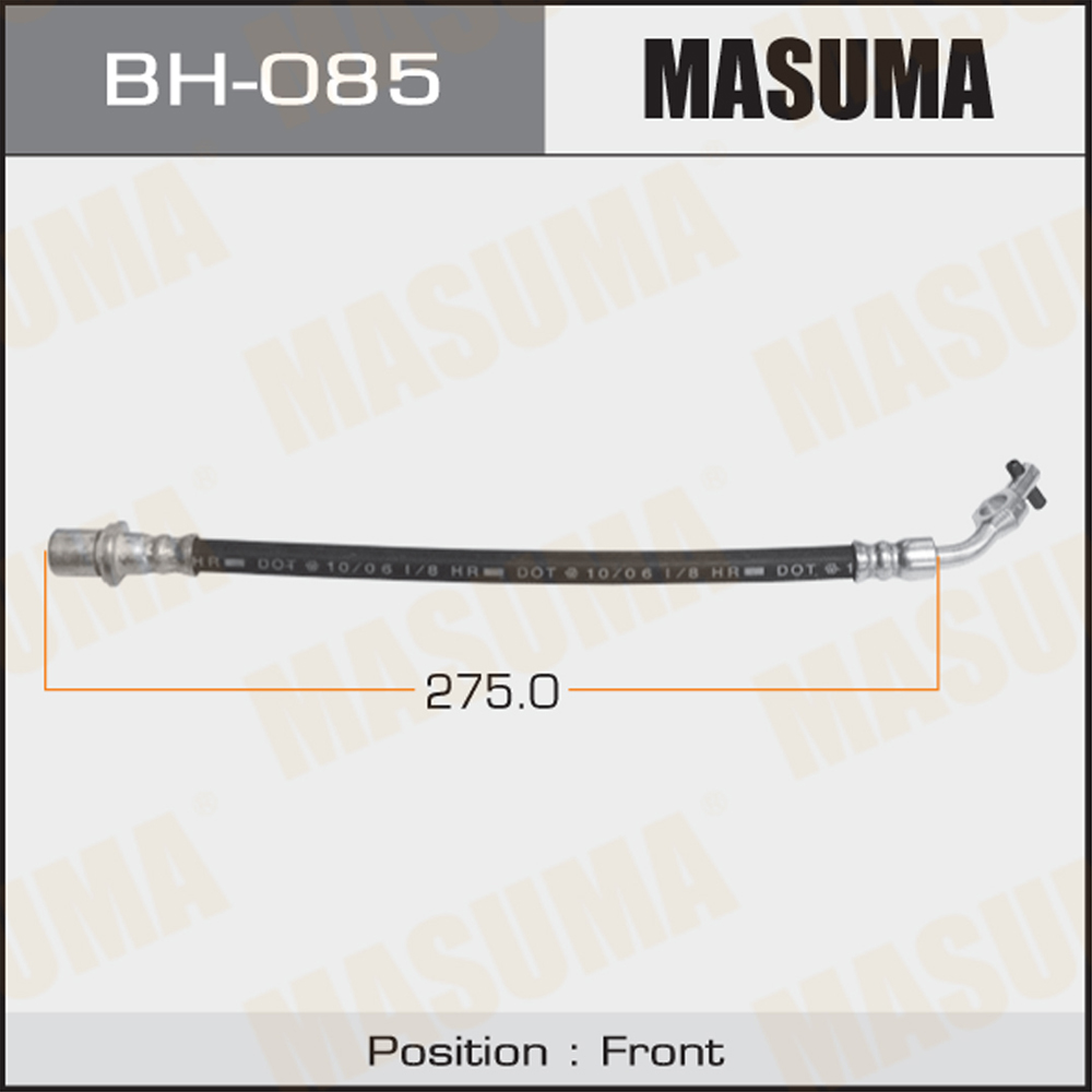 Rubber Brake Hoses Auto Brake System For TOYOTA LAND CRUISER HDJ81V MASUMA