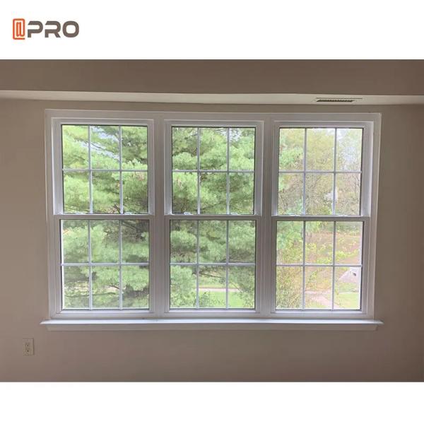 Customized American Style Aluminum Glass Sash Double Hung Window Glass Single