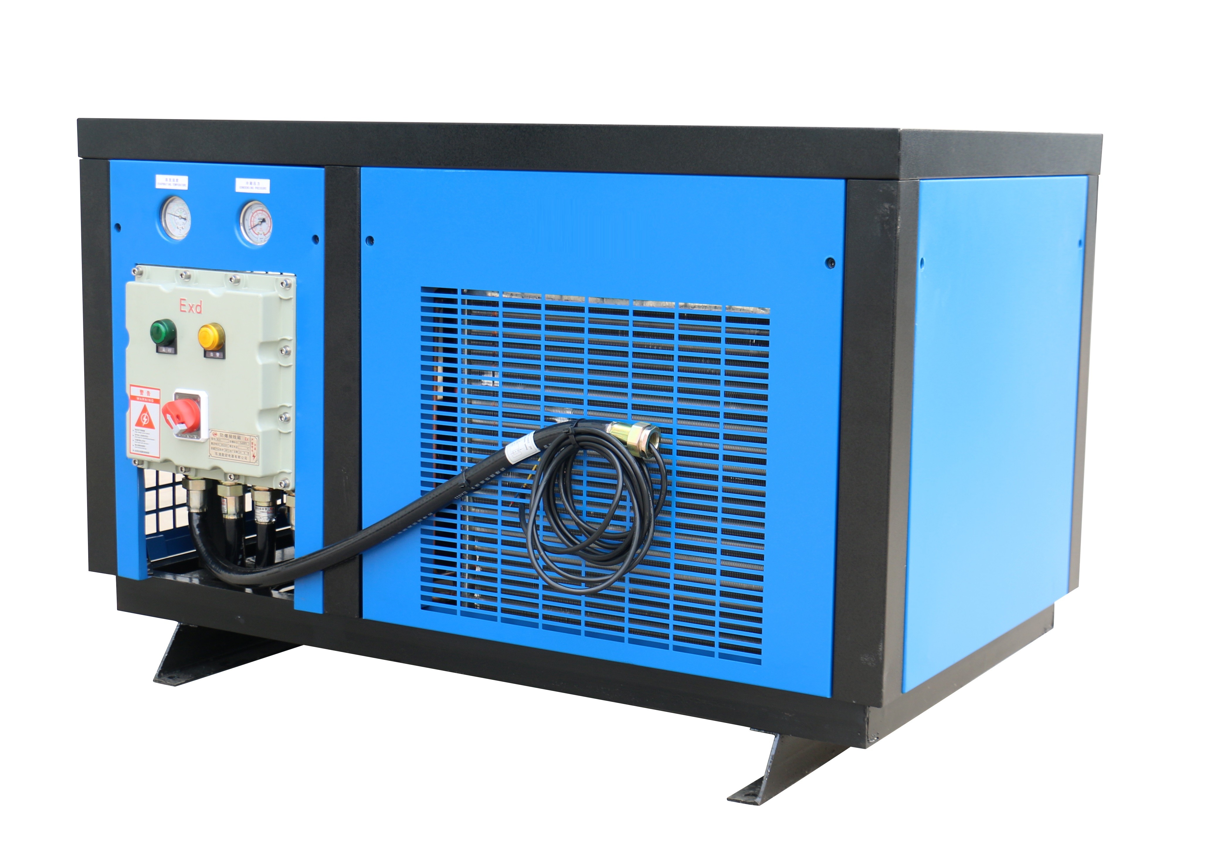 380V 50HZ Inlet Temperature Air-cooling Refrigerated Air Dryer