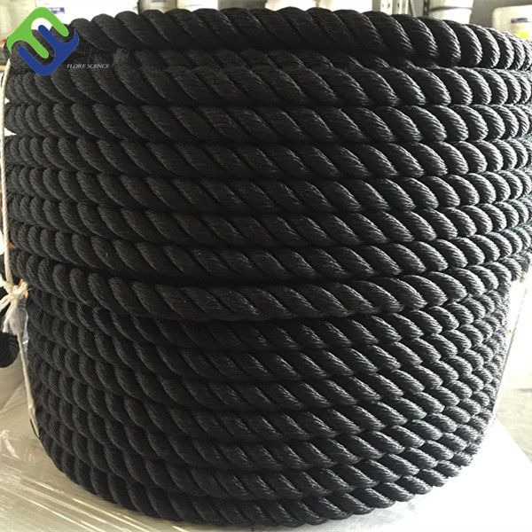 12mm Twisted 3 Strand Nylon Ropes Boat Anchor Rope For Marine