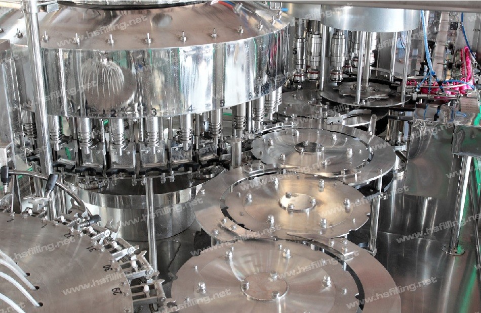 automatic Special shaped bottle cap bottle filling capping machine