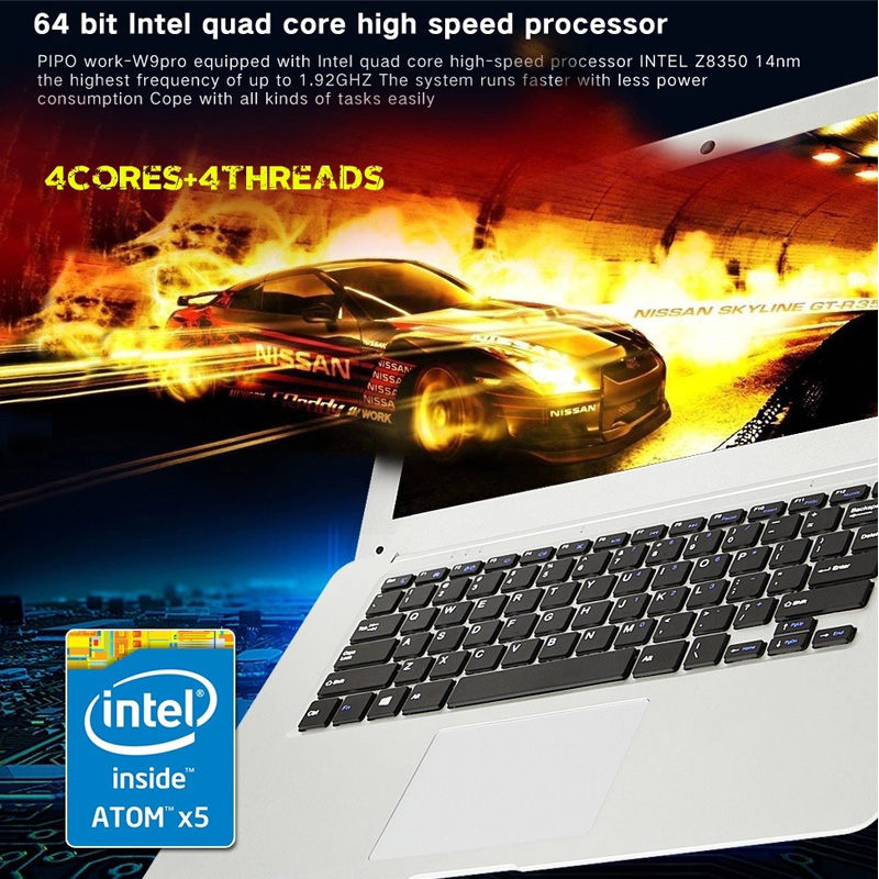 14.1" 1920*1080 Win10 Celeron Processor Laptop N4020 N5095 EMMC 64GB