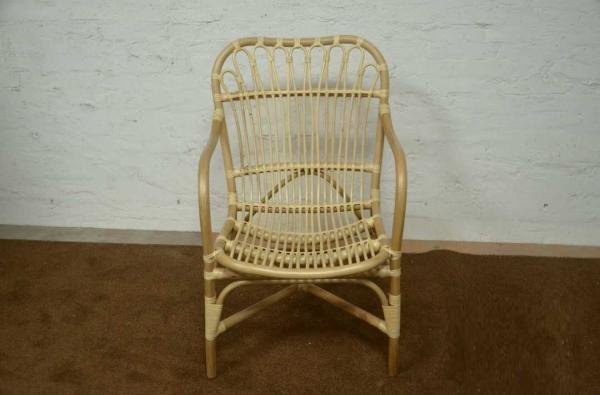 Luxury Cane Modern Chair Wooden Wicker Rattan Bar Chairs Outdoor Garden Sofa