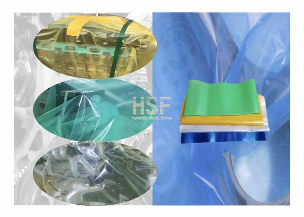 100 Micron Volatile Corrosion Inhibitor Film Translucent Blue High Density VCI