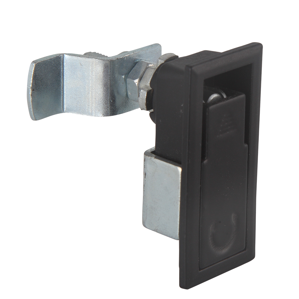 Black ODM Electrical Panel Locks Chrome Surface Cabinet Magnetic Lock