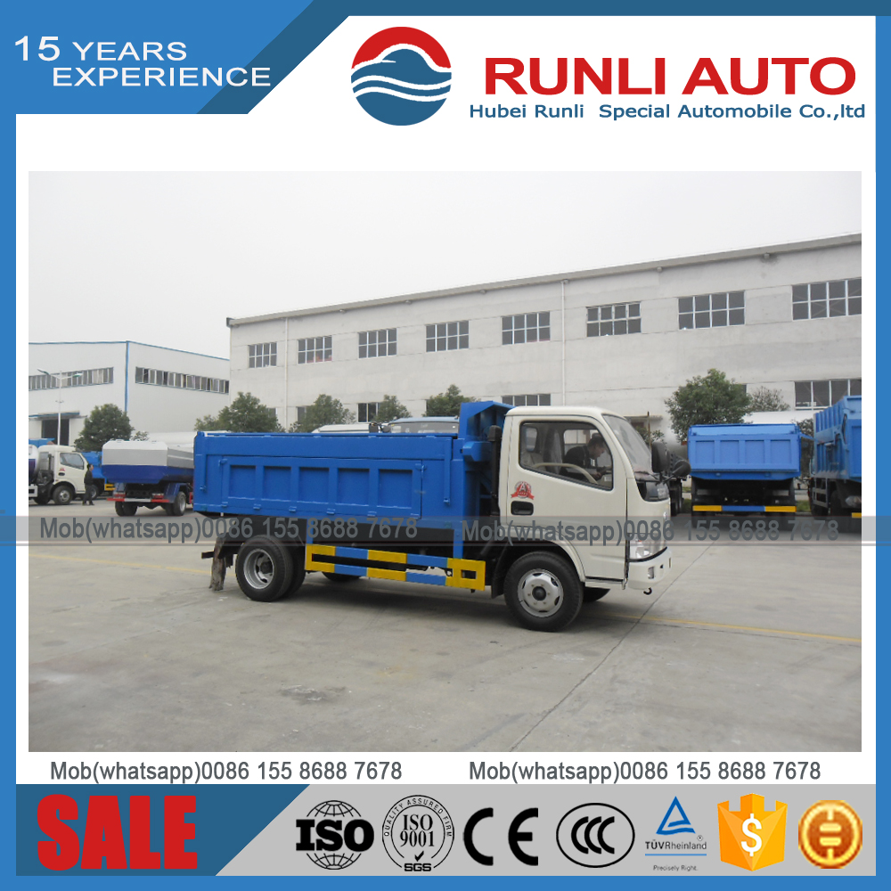Factory Supply DFAC 4x2 3 Tons 5 Tons Small Dongfeng Dump Truck