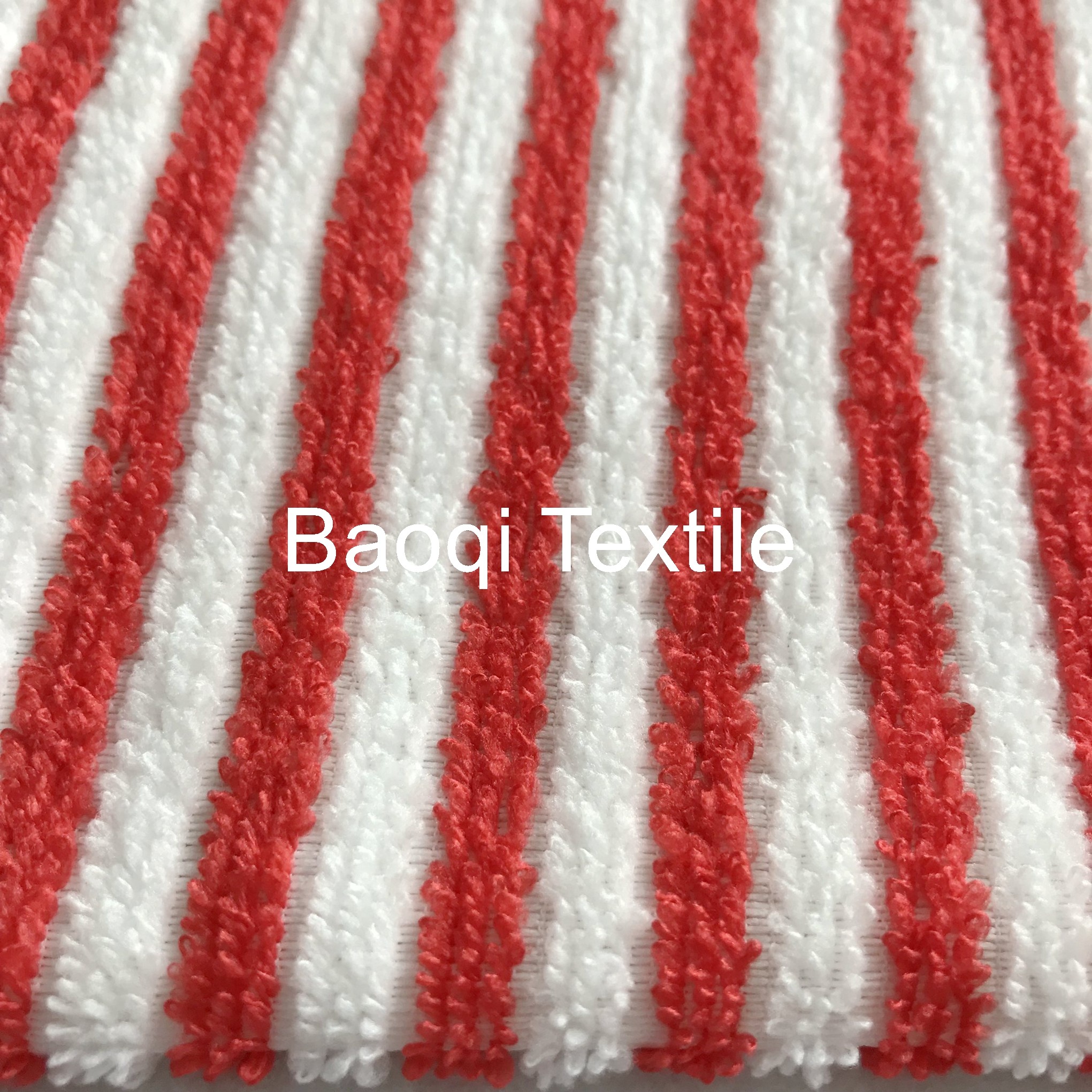 Coloed size 40*40cm microfiber stripe towel polyester plain cleaning towel/ wholesale microfiber dish towels for kitchen