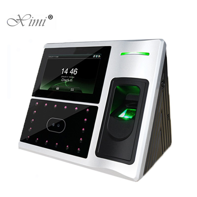 Biometric Face Time Attendance And Access Control With Fingerprint And Card Reader ZK Iface802 Facial Employees Attendance