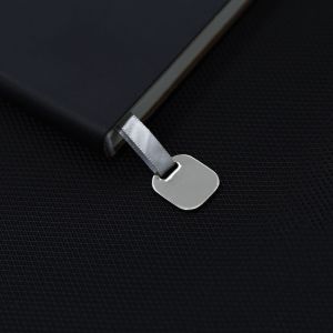 Square Black Custom Journal Notebook / Hardback Artists Sketchbook With Metal