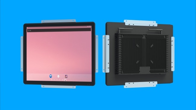 19-Inch Android Touch Screen for Transportation Hubs and Access Control Panels