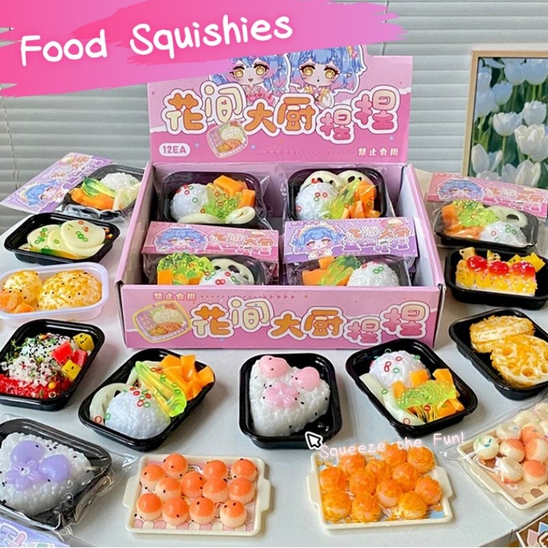 Funny Fruit Food Design Kids Squeezing Toy Supply For Kindergarten Adults Decompression