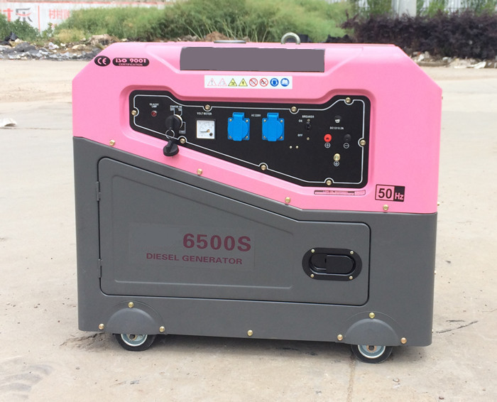Super Silent 220v 6kva small portable generators low noise level