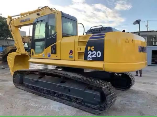 0.72m3 Bucket Used Mini Excavator 220 Komatsu Erpillar Machine Used Excavator