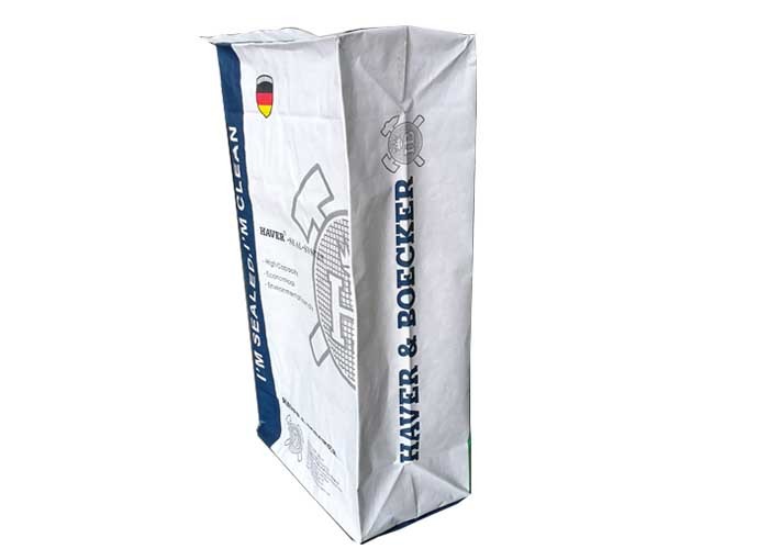 Professional Industrial Heat Sealed Paper Bags Square Bottom Easy Open And Filling