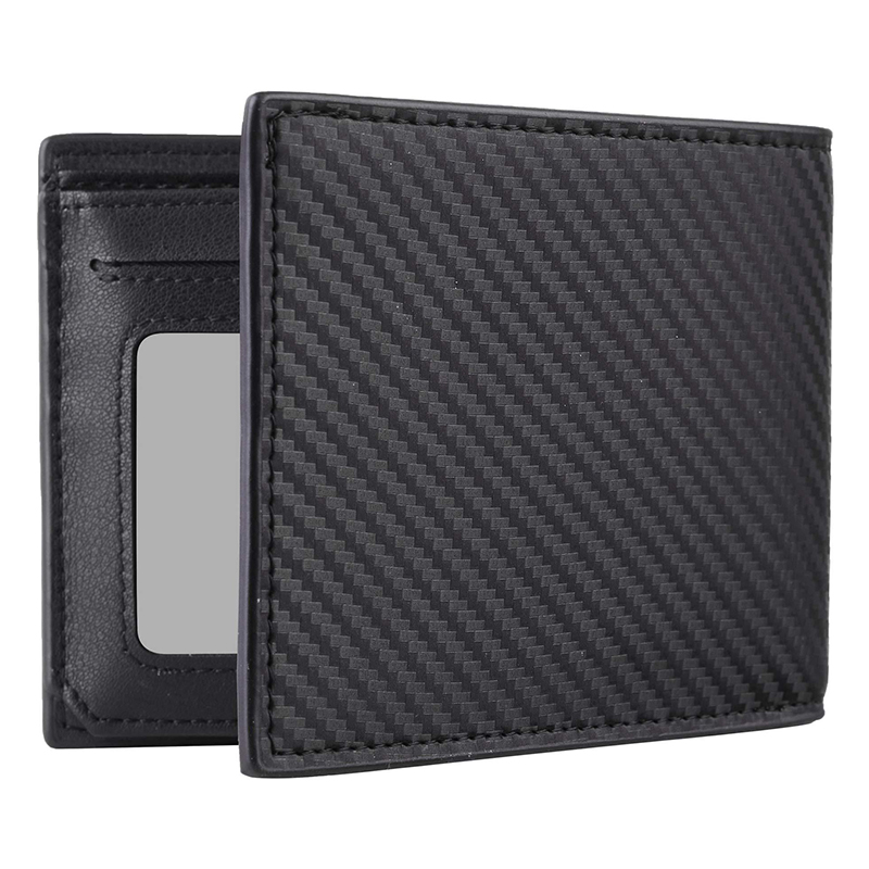 Mixed Color Leather Smooth Genuine Wallet Short Daily Life Real Cowhide Men's Wallet