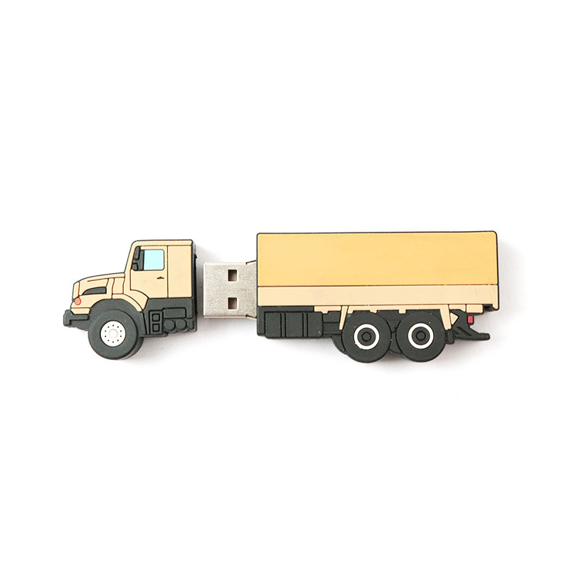PVC Car Shape Custom USB Flash Drives 2.0 3.0 ODM PCBA Metal Flash Type