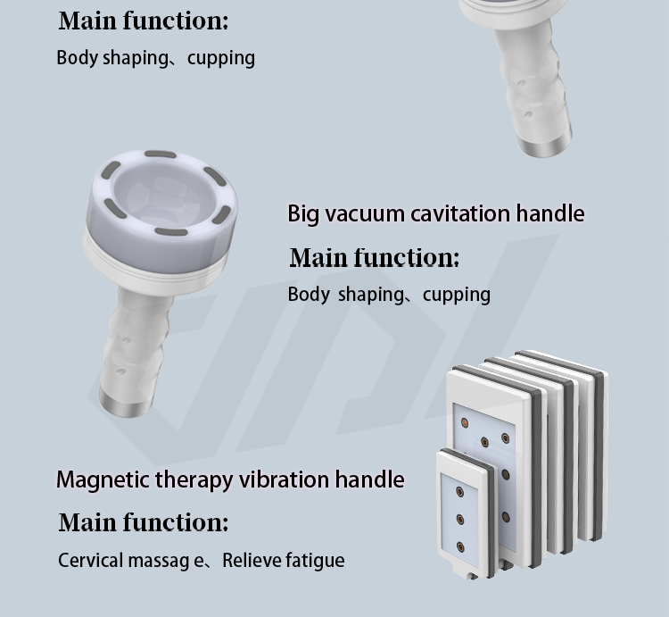AS82 Cavitation 6 In1 Professional Cellulite Treatment Machine 500W Weight Loss
