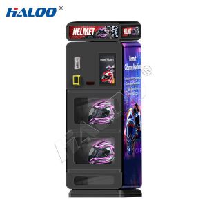 China Haloo Vending Machine Maquina Para Limpiar Casco Deodorize Helmet Cleaning Vendo Machine Low Moq Custom 15.6 inches screen Helmet Cleaning Machines on sale