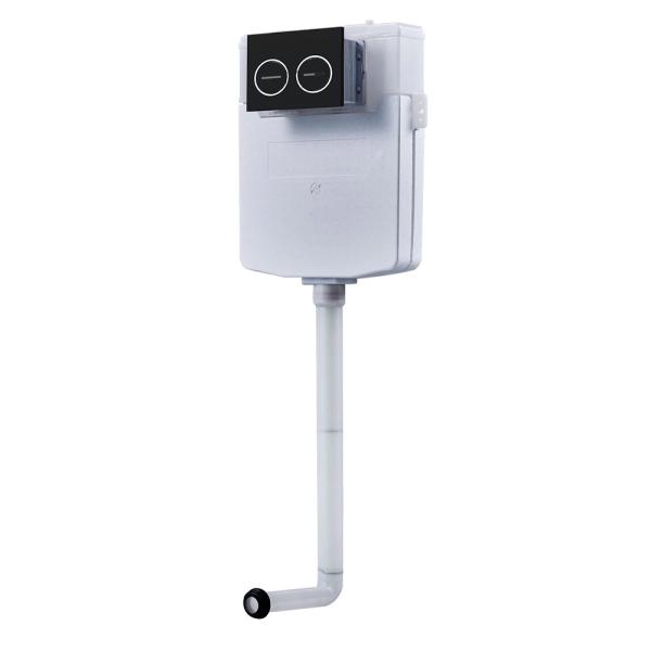  Efficient White Plastic Concealed Cistern - 8.5L/3L Capacity Manufactures