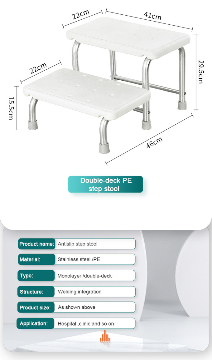 Cheap And Strong Aluminum Alloy Foot Step Stool 2 Step