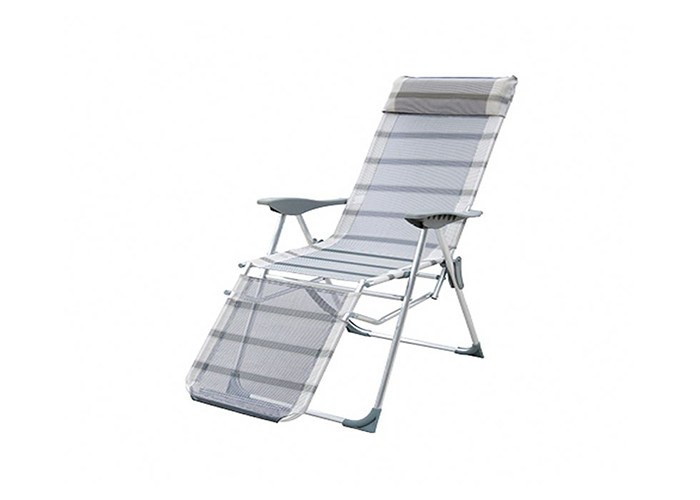 Lightweight Outdoor Foldable Chair Textilene Patio Chairs Rust Proof