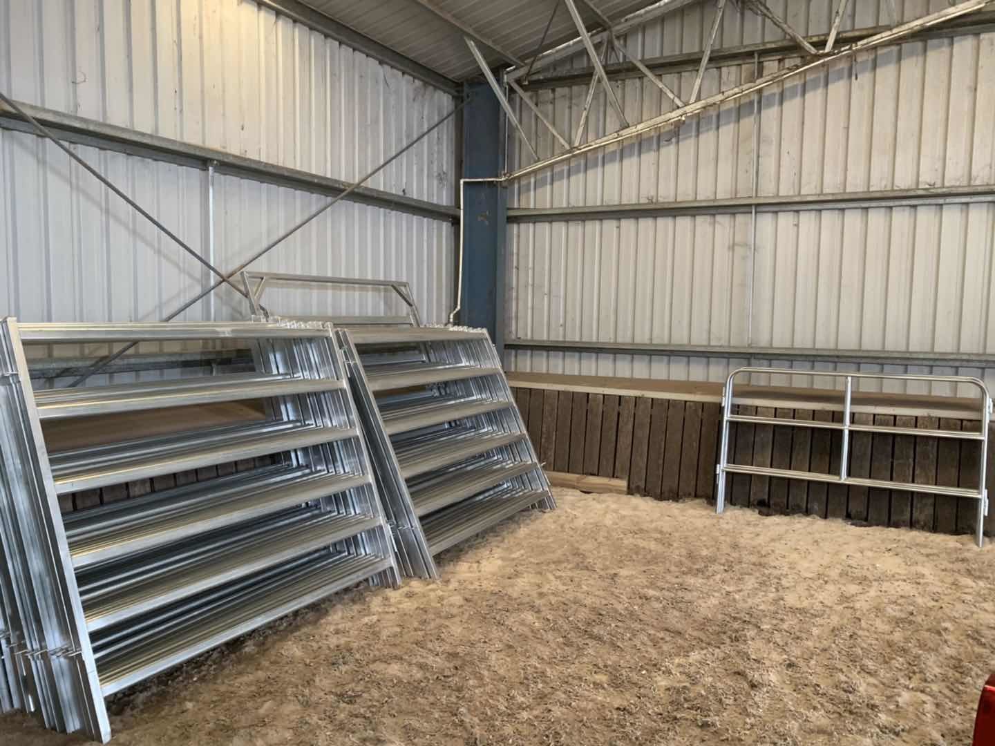 20pcs Bundle Heavy Duty Portable Corral Panels For Cattle & Gate for au