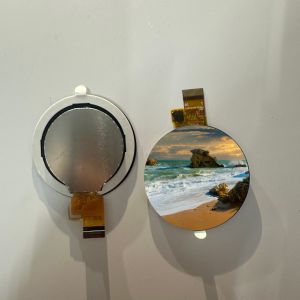  1.3inch IPS TFT 380cd/M2 Brightness ALL o’clock viewing angle Circular Touch Lcd Display Manufactures