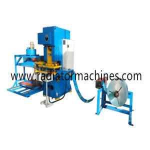 China HSPK Open Type Fin Press Line Machine Hydraulic Overload HVAC Equipment on sale