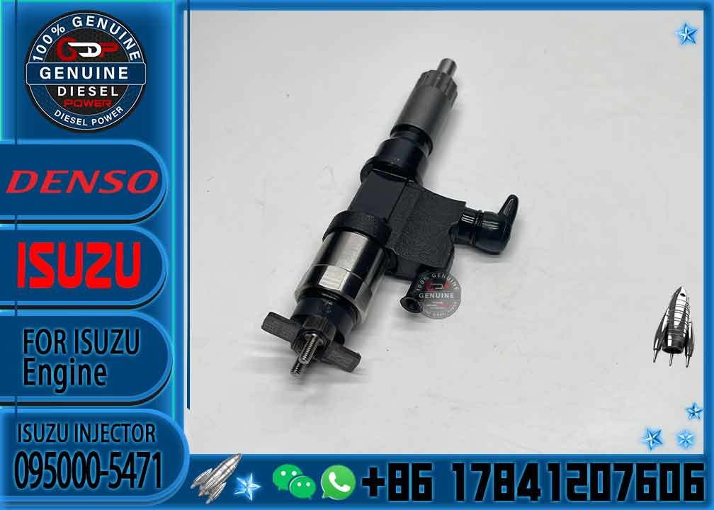 High Quality New Diesel Common Rail Fuel Injector 095000-5471 For ISUZU 4HK1/6HK1