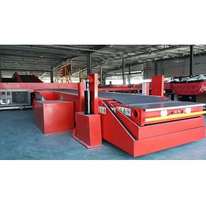 40ft Container Loading Unloading Telescopic Belt Conveyor with Hydraulic Lift