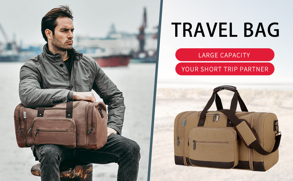 Garment Large Custom Travel Bag Crossbody With Trolley Sleeve BSCI