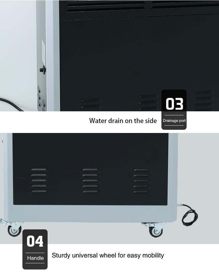 Automatic Defrosting Industrial Air Dehumidifier For Warehouse
