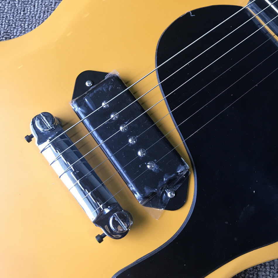 Custom relic SG electric guitar, A P90 pickup, ebony fingerboard relic electric guitar, free shipping