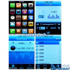 HiPhone i98 Quad Band Dual Cards Dual Standby Camera Bluetooth Java 3.2-inch