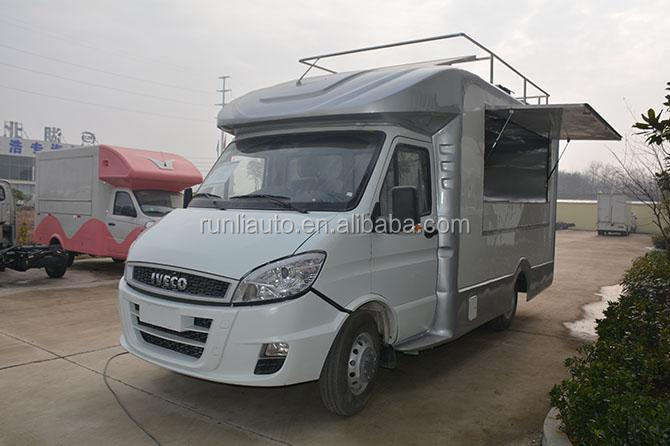 China Popular Gasoline Engine Mobile Catering Food Van