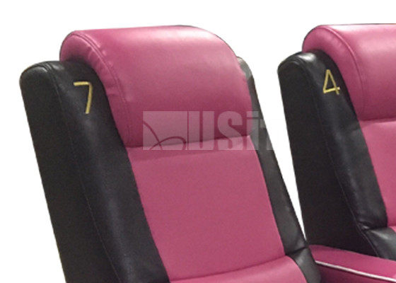 Alu Cup Holder 580mm Home Theatre Seating Recliner Chair