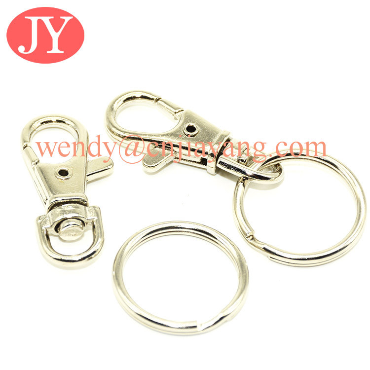 jiayang metal gun color trigger snap hook for leather handbags